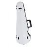 Estuche violín Bam SUP2002XL Ice Suprême Hightech forma 4/4 Blanco/Negro