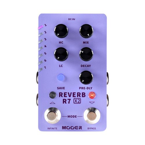 PEDAL R7 X2 REVERB