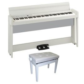 PIANO DIG C1 WH KIT BANQUETA B