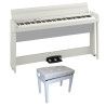 PIANO DIG C1 WH KIT BANQUETA B