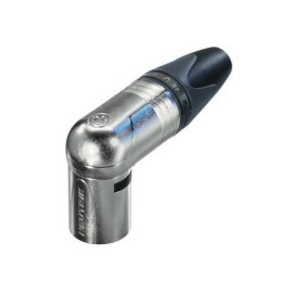 CONECTOR ACODADO XLR 3 POLOS M