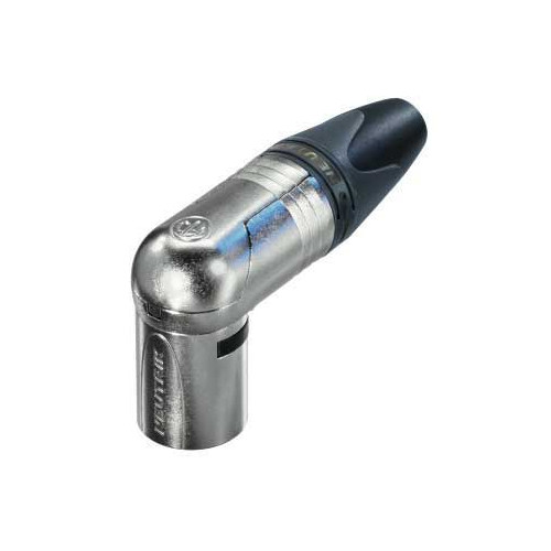 CONECTOR ACODADO XLR 3 POLOS M
