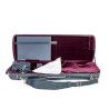Estuche violín For-Tune CC rectangular burdeos 4/4 Gris/Burdeos