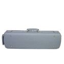 Estuche violín For-Tune CG rectangular 4/4 Gris/Burdeos
