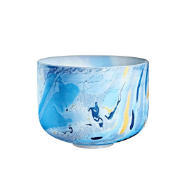 10' MARBLE CRYSTAL SING.BOWL,D