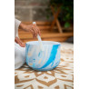 10' MARBLE CRYSTAL SING.BOWL,D