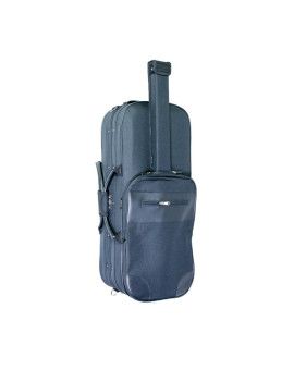 "Estuche para 2 violines Rapsody Duo rectangular 4/4 negro"