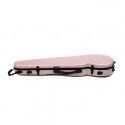 Estuche violín Rapsody Rainbow forma 4/4 4/4 Rosa