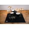 MDR DRUM RUG, BLACK/WHITE