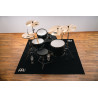 MDRL DRUM RUG, BLACK/WHITE, LA