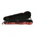 Estuche violín Rapsody Rainbow forma 4/4 4/4 Rojo