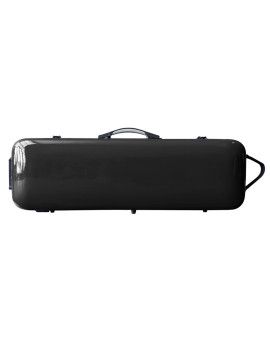 Estuche violín Rapsody Rainbow rectangular 4/4 4/4 Negro