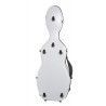 Estuche violín Rapsody Rocket 3D 4/4 Blanco
