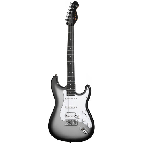 GUIT ELEC MSC12 PRO IRON SILVE