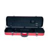 Estuche de violín Rapsody 16F rectangular con bolsa 4/4 Rojo