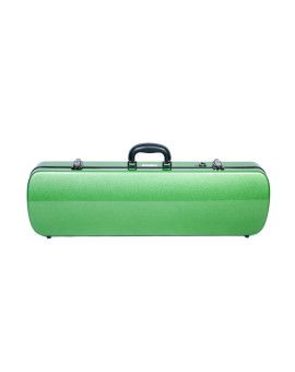 Estuche de violín Rapsody 16F rectangular con bolsa 4/4 Verde