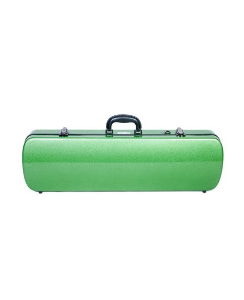 Estuche de violín Rapsody 16F rectangular con bolsa 4/4 Verde