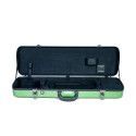 Estuche de violín Rapsody 16F rectangular con bolsa 4/4 Verde
