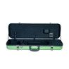 Estuche de violín Rapsody 16F rectangular con bolsa 4/4 Verde