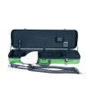 Estuche de violín Rapsody 16F rectangular con bolsa 4/4 Verde