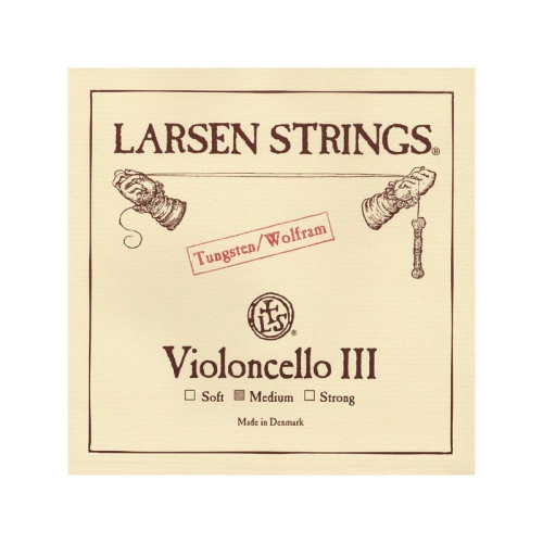 "Cuerda de cello Larsen 3ª Sol Medium"