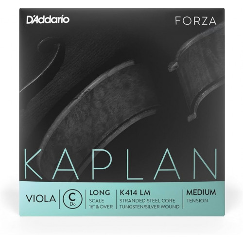 "Cuerda de viola D'Addario Kaplan Forza 4ª Do Long Medium"