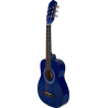 GUITARRA CLÁSICA ROCÍO C16 (3/4) TAMAÑO CADETE 90 CMS AZUL