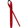 OSVG-RD RED VEGAN GUITAR STRAP