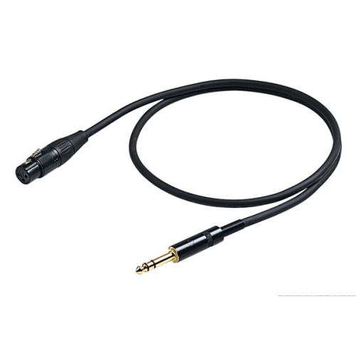 CABLE MIC XLR H-JACK ST 3M CHL