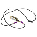ARMON MINI HARP NECKLACE PURPL