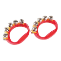 CORONA RITMO DE 5 CASCABELES ROJA