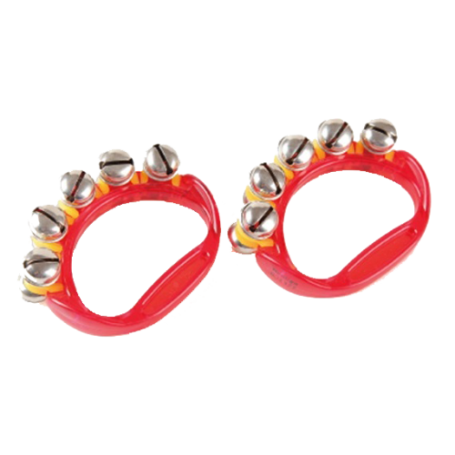CORONA RITMO DE 5 CASCABELES ROJA
