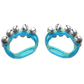 CORONA RITMO DE 5 CASCABELES AZUL