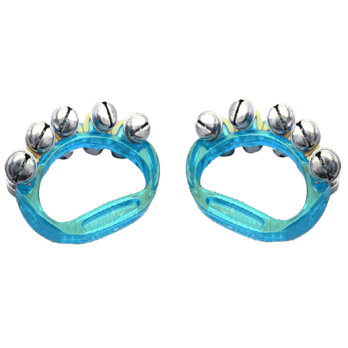 CORONA RITMO DE 5 CASCABELES AZUL