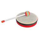 PANDERO RITMO CON MAZA DE 15 CMS