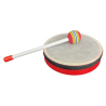 PANDERO RITMO CON MAZA DE 15 CMS