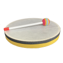PANDERO RITMO CON MAZA DE 25 CMS