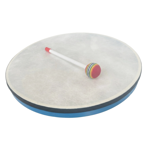 PANDERO RITMO CON MAZA DE 35 CMS