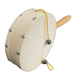 TAMBOR DE PANDERETA RITMO 15CM