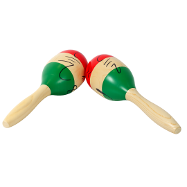 MARACAS RITMO DE MADERA 7CM