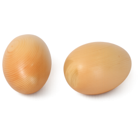MARACAS RITMO DE MADERA 7,5CM NATURAL