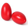 MARACAS RITMO HUEVO DE MADERA 7,5CM ROJA