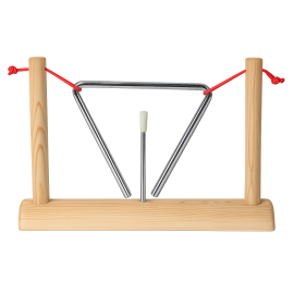 TRIÁNGULO RITMO CON SOPORTE