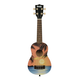 UKELELE SOPRANO SERIE UKADELIC GRAPHIC TOP