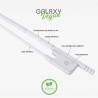 Arco viola Galaxy Vegan +15""