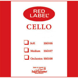"Cuerda cello Super-Sensitive Red Label 1ª La Medium"