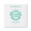 Cuerda cello Jargar ""Young Talent"" 2ª Re Medium 1/4