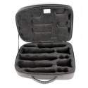 Estuche clarinete doble Si b./La Bam Nuevo trekking TREK3028S Carbon