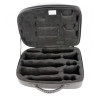 Estuche clarinete doble Si b./La Bam Nuevo trekking TREK3028S Carbon