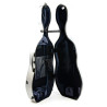 Estuche cello Bam Ajustable 4.4 Hightech 1002XL 4/4 Plateado